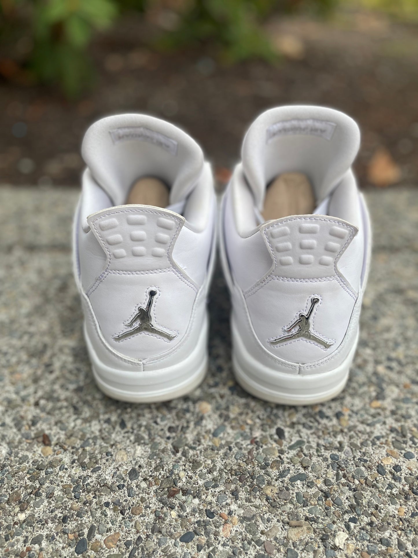 2016 Jordan 4 white metallic pure money with box Size 13