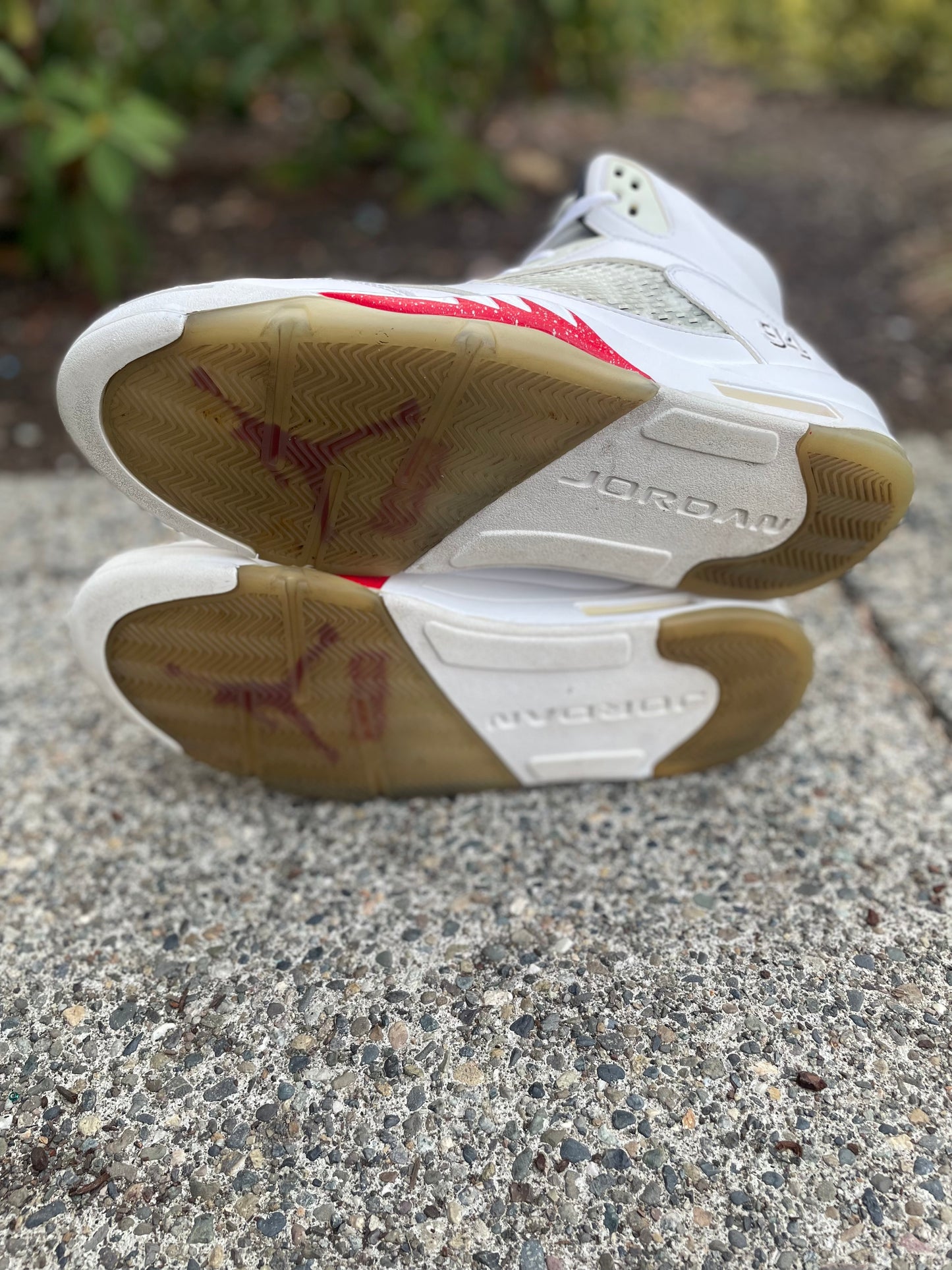 2015 Jordan retro 5 supreme white Sz 14 no box