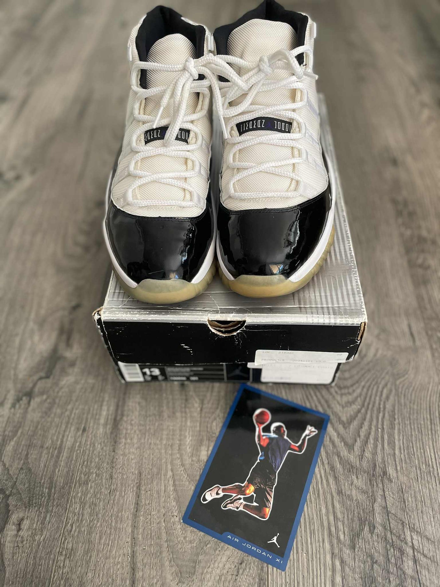2000 Jordan 11 retro Concord size 13 with box